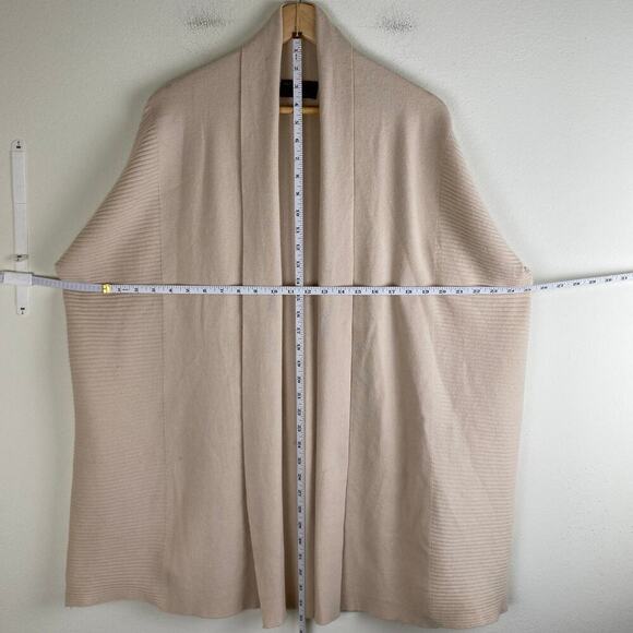 Kerisma Mercer Open Cardigan Sweater Size S/M Beige Ecru Angora Casual Staple - Picture 12 of 13